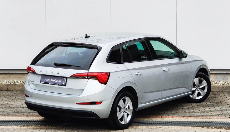Skoda Scala cena 51900 przebieg: 117188, rok produkcji 2019 z Częstochowa małe 191